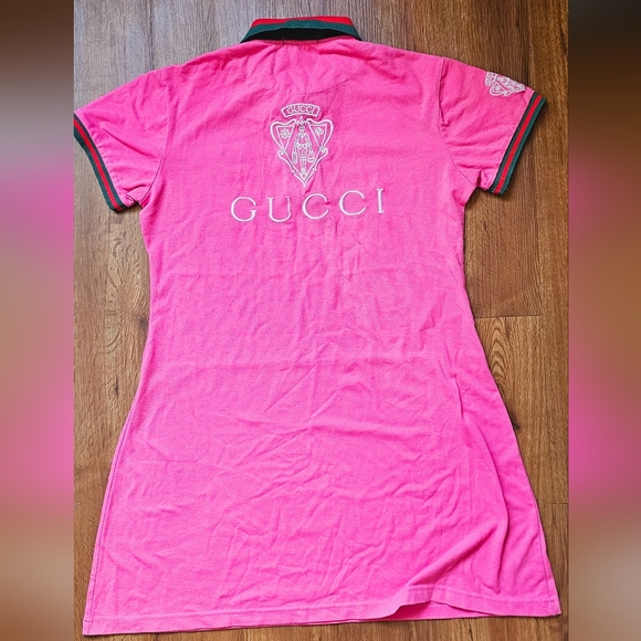 Pink Gucci polo dress - Picture 2 of 3